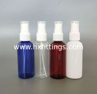ประเทศจีน ขวด PET ใสพลาสติกขนาด 50 มล. พร้อมฝาฉีดสเปรย์ ผู้ผลิต