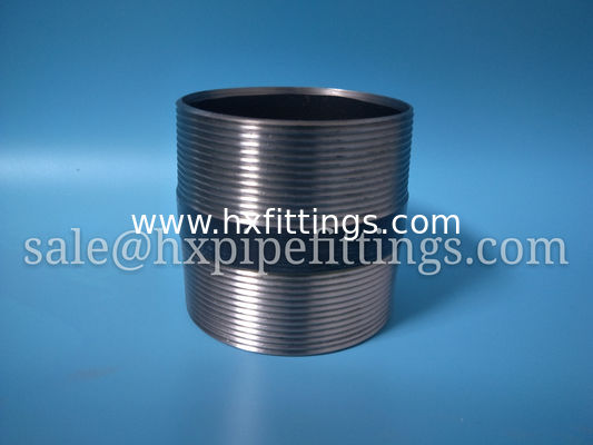 DIN EN 10226-1 1/4-12 inch hot galvanized barrel nipples double end with male thread