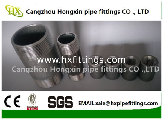 1/4-8 ASTM A106 Gr.B ทองเหลืองท่อ nipple, ASME B3610ปลายเส้น NPT ผู้ผลิต