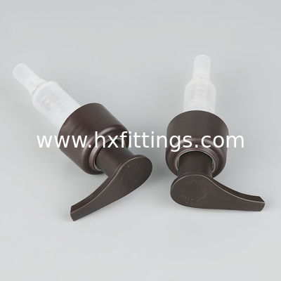 28/410 หัวปั๊มโลชั่นสำหรับขวดแชมพูและสบูเหลวแบบไม่หก พลาสติก ล็อคซ้ายขวา ผู้ผลิต