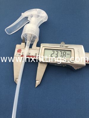 เครื่องพ่นสเปรย์พลาสติกสำหรับเครื่องสำอางสีขาว 24/410 สำหรับขวดโลชั่น ปั๊มพ่นสเปรย์แบบมือถือ ผู้ผลิต