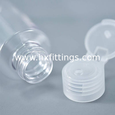 ฝาขวดพลาสติกโลชั่นขนาดเล็กแบบกำหนดเองคุณภาพสูง 25 มม. 28 มม. 28/410 20/410 ฝาขวดแบบพลิกด้านบน ผู้ผลิต